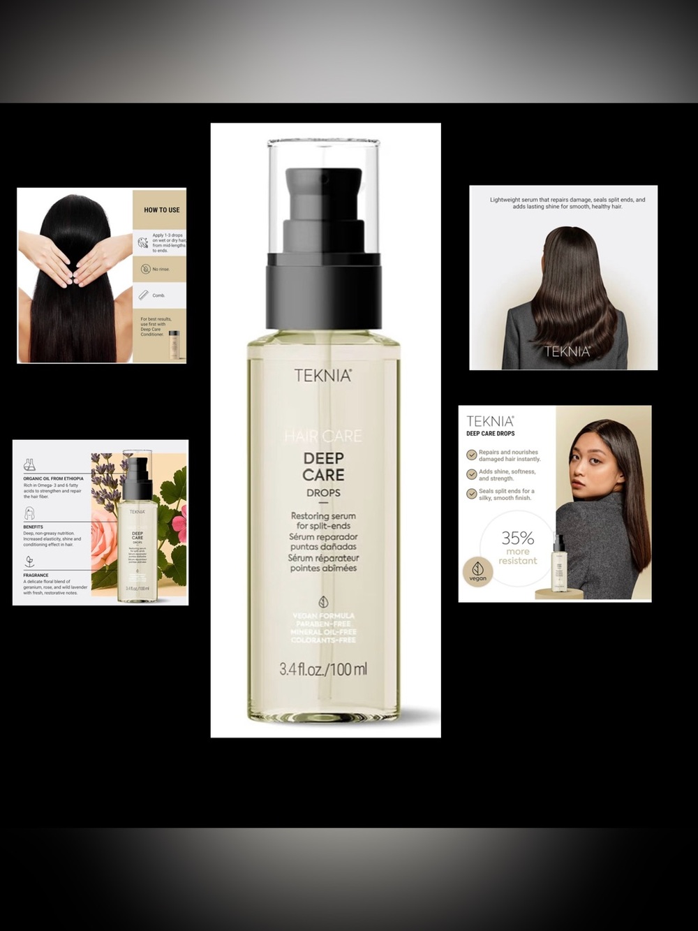 Teknia Deep Care Drops Restoring Hair Serum
